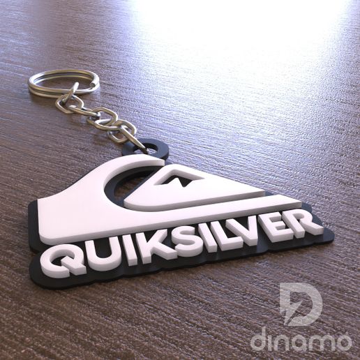 Quiksilver_Llavero_STL_.0.jpg Llavero Quiksilver