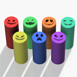 halloweed1.png STL file Filter Tips - Pack Halloweed (Reusable nozzles) Filter weed・Model to download and 3D print
