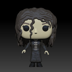 Bellatrix.png OBJ-Datei Funco Bellatrix - Harry Potter・Modell für 3D-Drucker zum Herunterladen