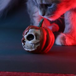 PUMPKIN SKULL