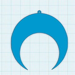 Luna.png Download STL file Luna 2 Earrings • Design to 3D print, Minetronix