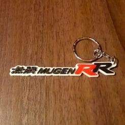Mug1.jpg Download free STL file Mugen Honda RR Keyring - Civic Keychain / Keyfob / Bag Charm • 3D printing model, crzldesign