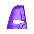 HELMET_BODY_-_FRONT_TOP_RIGHT.STL Descargar archivo STL gratis Fallout 3 - T45-d Power Armour Helmet・Modelo para la impresora 3D