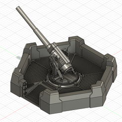 AA-Basilisk.png STL-Datei Basilisk AA Emplacement kostenlos・Vorlage für 3D-Drucker zum herunterladen