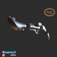 Kosplayit 1S) RotoT ay Miss Fortune Candy Cane Gun 3D Model League of Legends