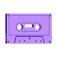 cassette.STL Cassette Tape replica 3D print model