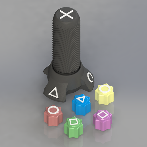 Fichier STL Squid Game Gonggi Kit osselets 🦑 ・Plan pour impression 3D à télécharger・Cults