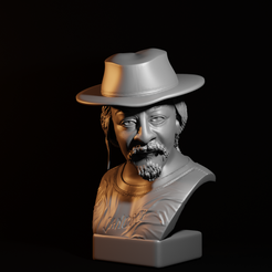 1.png Archivo STL busto sujiwo tejo・Design para impresora 3D para descargar