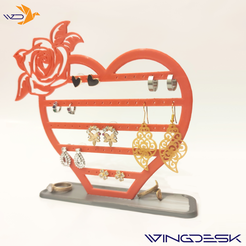 LogoLicious_20230613_210404.png STL file Jewellery Holder Stand・3D printer model to download