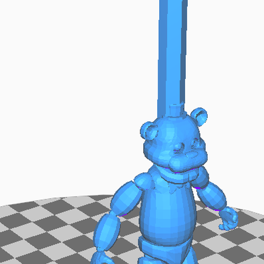 freddy ballpoint pen 3D model