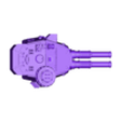 Epic Scale Heavy Tank Turret A - Twin Battlecannon-Ryza.stl Torres de Tanque Pesado Macho Reese à Escala Epic