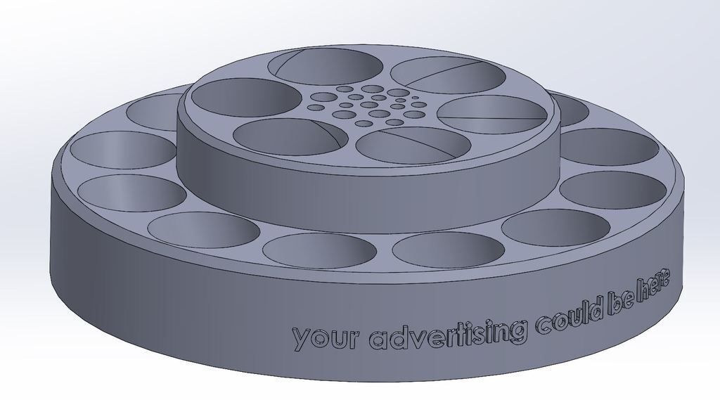 Free STL file Paint carousel・3D print design to download・Cults
