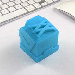 3d_shoecube3.jpg STL file SHOECUBE・3D printable model to download