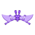 Bat_V3_Body.stl STL file BAT, ARTICULATED TOY, CUTE-FLEXI・Model to download and 3D print