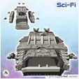 2.jpg Imperial tank with armoured windows and internal access hatch (8) - Future Sci-Fi SF Post apocalyptic Tabletop Scifi Wargaming Planetary exploration RPG Terrain