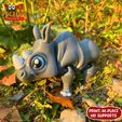 28.jpg Fichier STL MIGNON FLEXI RHINO ARTICULÉ・Design pour imprimante 3D à télécharger
