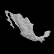 1.png Topographic Map of Mexico – 3D Terrain