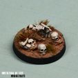MINIATURES Datei 3D Skelett-Basisaufsätze - Stützfreier Basis-Detailierungssatz.・Design für 3D-Drucker zum herunterladen