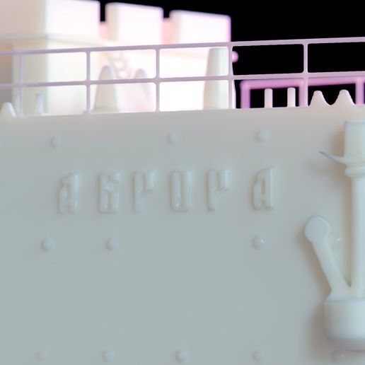 20.jpg Warship Cruiser Aurora 3D print model