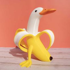 3.jpg 3D file Banana duck・Model to download and 3D print