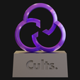 Cults3d_1.png Custom Cults logo with stand base