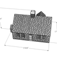 Dimensions1.png N-Scale House 'Historic Vincent Residence' 1:160 Scale STL Files