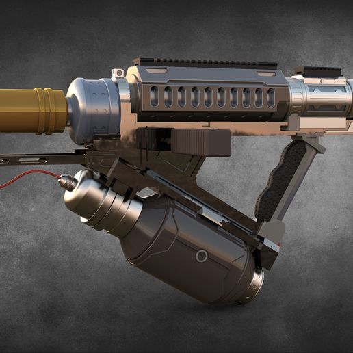 untitled.147.jpg Helldivers 2 - Flamethrower Stratagem - High Quality 3D Print Model!