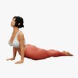 109.jpg 3D file Pretty Woman Doing Yoga Meditation 3D Print Model・3D print design to download, 3DGeshaft