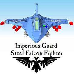 6mm-Steel-Falcon-Fighter3.jpg Fichier 3D Chasseur de faucons en acier 6mm & 8mm・Design imprimable en 3D à télécharger