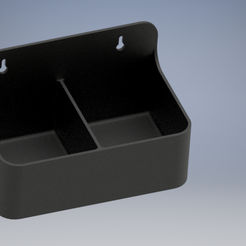 cajones 2 compartimentos.png Archivo STL Tool box organizer // Cajon organizador para herramientas・Diseño de impresora 3D para descargar