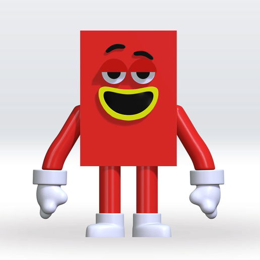 Save-the-shapes-rec1.png Save the shapes 2 Monster 3D Model STL MultiParts No Support Fanart Pack