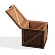 112.jpg DOWNLOAD WOODEN BOX FOR 3D PRINTING OBJ 3D AND FBX WOODEN BOX