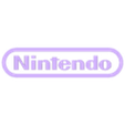 ClassicNintendo_Red.stl Classic Nintendo logo - Multipart