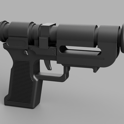 Rendered.png STL file Thrawn's RK-3 Blaster Pistol・3D printer model to download
