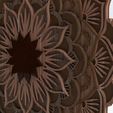 3.jpg 6 layer Mandala decoration - CNC & Laser cut