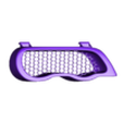 BMW E46 COUPE HEADLIGHT GRILL REJILLA FARO HONEYCOMB RIGTH.stl BMW E46 Pre-Facelift Cold Air Headlight Coupe / Convertible - 2 DIFFERENT DESIGNS