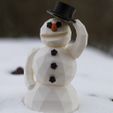 snowman_display_large.jpg Free STL file Snowman・3D printable design to download