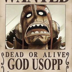 5-USSOPP.jpg Archivo STL gratis LITOFANIA - CARTEL USOPP - TAMAÑO LLAVERO・Diseño de impresión 3D para descargar