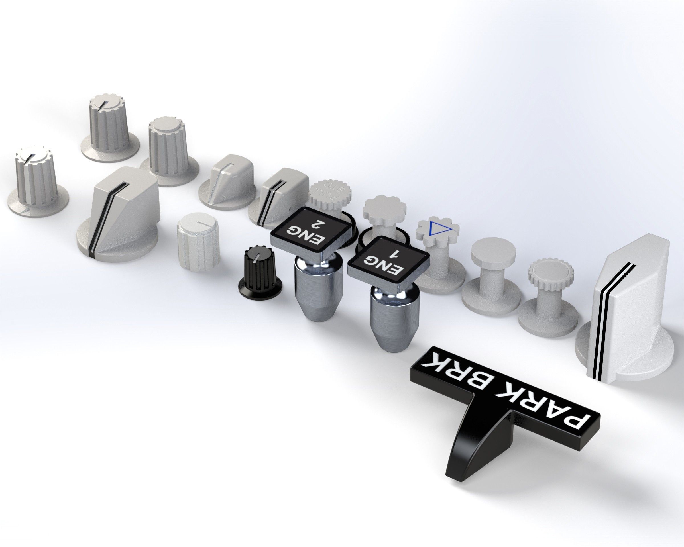 STL file Airbus Knob・3D print model to download・Cults