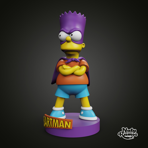 ◉専用です◉ Bartman様 👾 BARTMAN- BART SIMPSON・ STL File for 3D printing・Cults