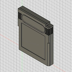 STL file NES Cartridge - SD and MicroSD card storage・3D printing