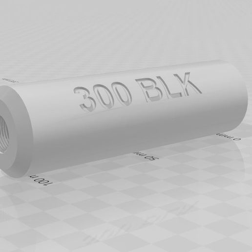 Muzzlebrake For Masada and AR-15 3D model