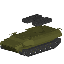1.png OBJ file 9K35 Strela air missile system・3D printable model to download