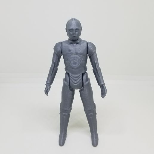 StarWars Vintage Style C3PO Kenner Style Action figue