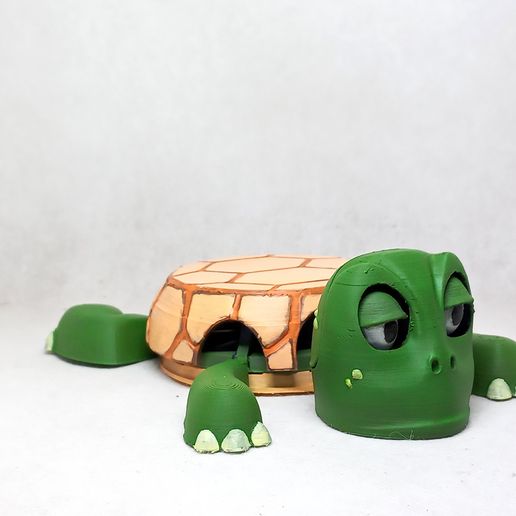 014.jpg Turtle cup holder  (No Supports needed)