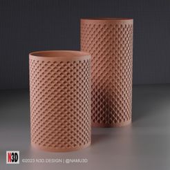 vase-0001-waffle-cup.jpg Archivo STL Jarrón 1007 - Taza para gofres・Modelo para descargar y imprimir en 3D