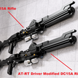 3e7a5203-6bbb-4946-bb5a-1133a44e2ba4.png Star Wars Revenge of the Sith AT-RT driver version modified DC15 A rifle for 1:12 , 1:6 and 1:1 figures and cosplay