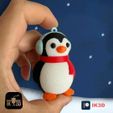 Purple-Simple-Halloween-Sale-Facebook-Post-Square-5.jpg KNITTED PENGUIN FIGURINE AND ORNAMENT - NO SUPPORTS - COLOR PRINT