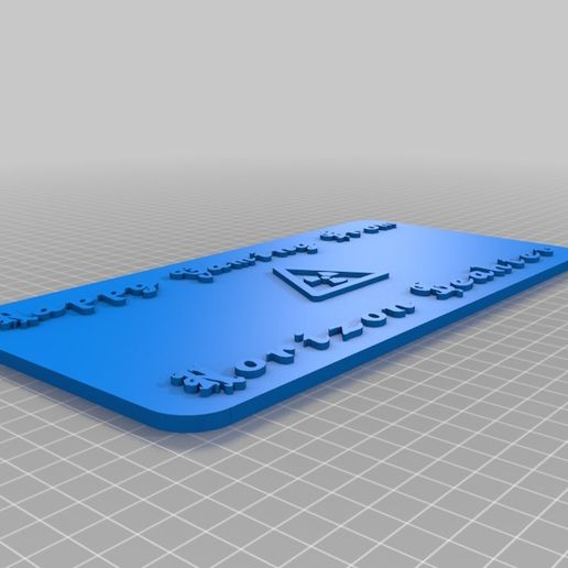My Sign "Happy Gaming From Horizon Leather" 3D model