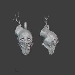 elder.jpg Archivo STL Cabeza de trofeo con gancho inspirada en Valheim・Plan imprimible en 3D para descargar